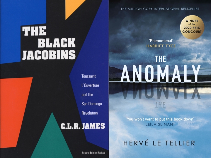 The Black Jacobins and The Anomaly book covers