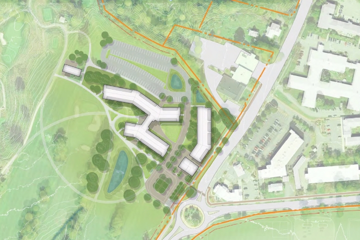 Campus North End site plan