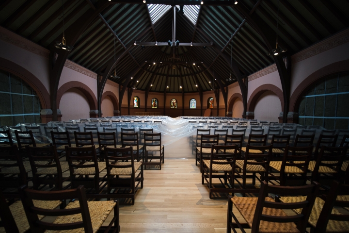 Interior of Rollins Chapel