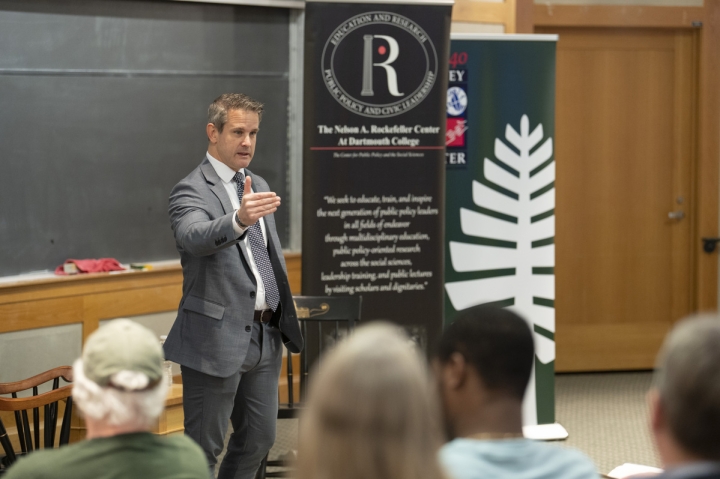 Adam Kinzinger speaks