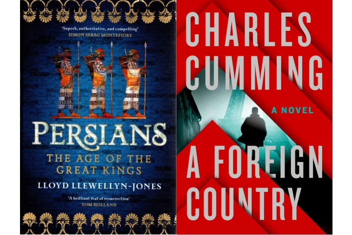 Persians and A Foreign Country book covers