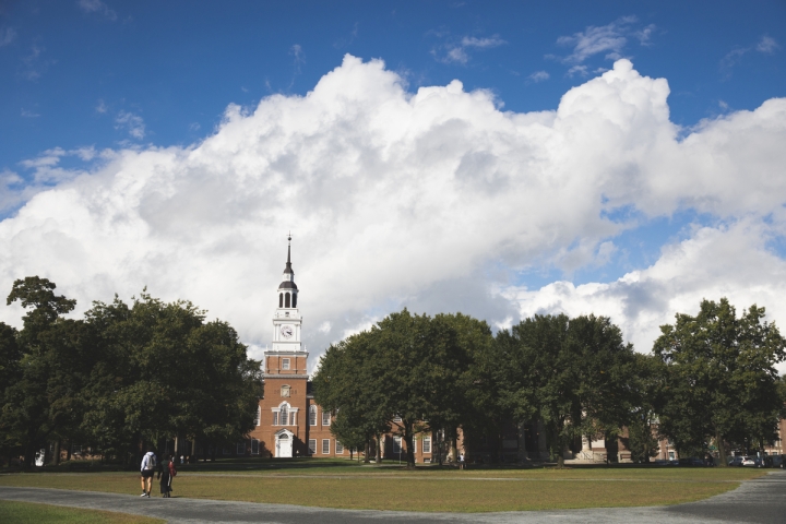 The Green and Baker-Berry Library at Dartmouth