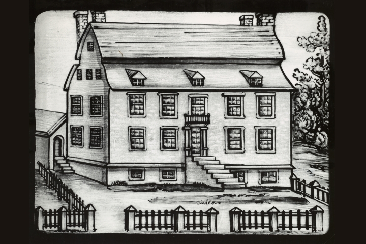 Illustration of the Wheelock House