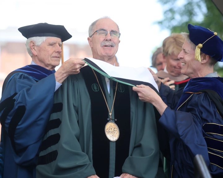 Philip J. Hanlon receives an honorary degree