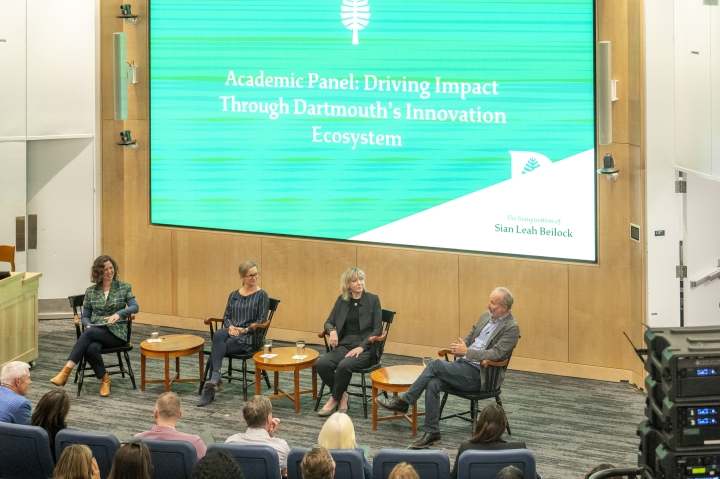 Dartmouth professors talking about innovation