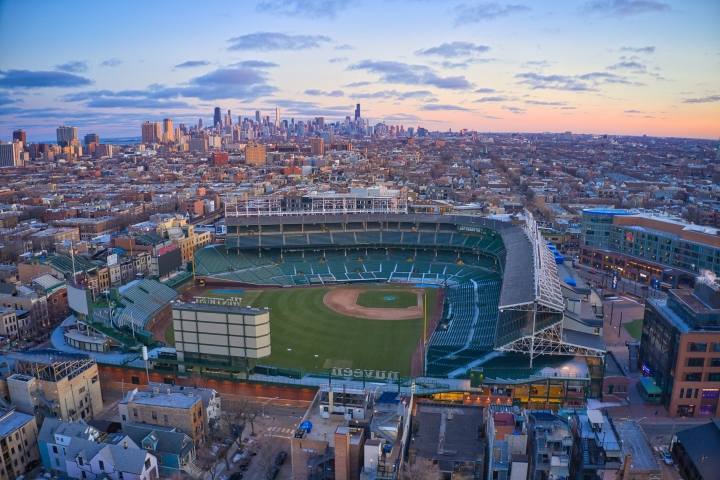 Wrigley Field in Chicago