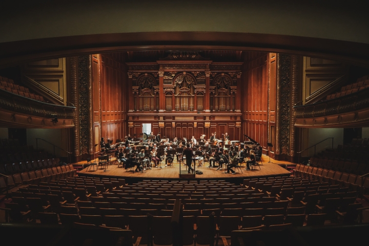 Dartmouth College Wind Ensemble in Jordan Hall