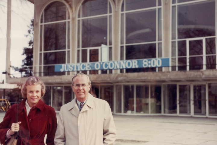 Sandra Day O'Connor and her husband