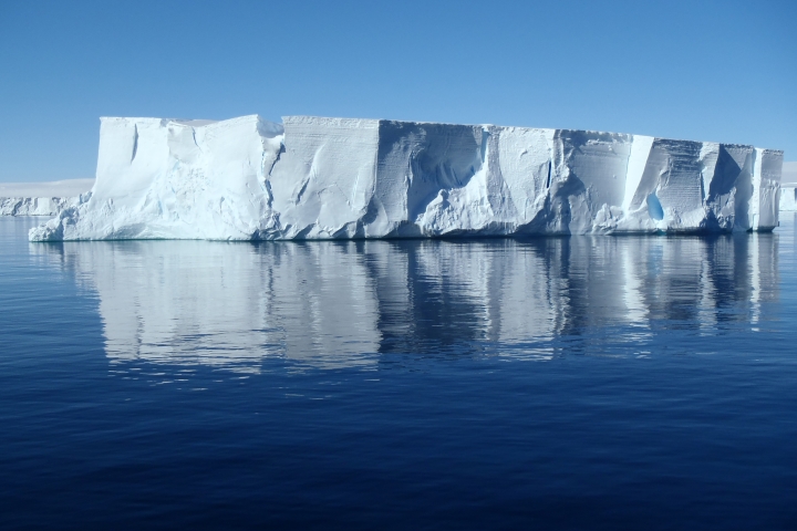 Icebergs in West Antarctica