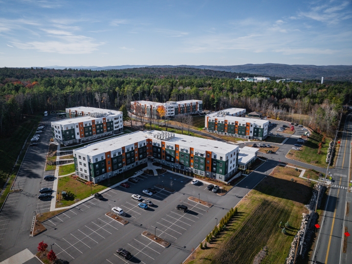 Summit housing on Juniper for Dartmouth students