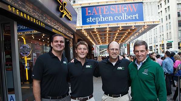 Mobile Virtual Player team goes to the Late Show with Stephen Colbert