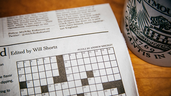 New York Times crossword puzzle