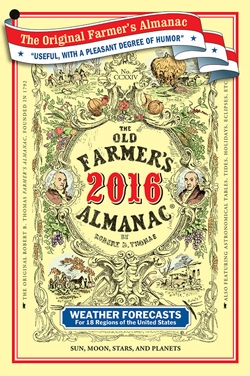 The 2016 “Old Farmer’s Almanac” cover