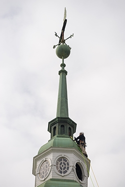 Top of Baker Tower