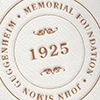 Guggenheim Memorial Foundation seal