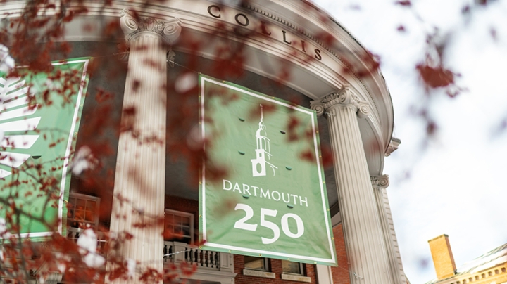 Students, faculty, and staff celebrated the campus kickoff of Dartmouth’s 250th anniversary