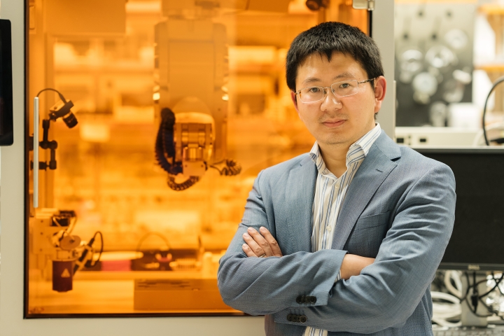 Chenfeng Ke, an assistant professor of chemistry