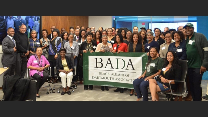 a group of Black Alumni of Dartmouth Association members