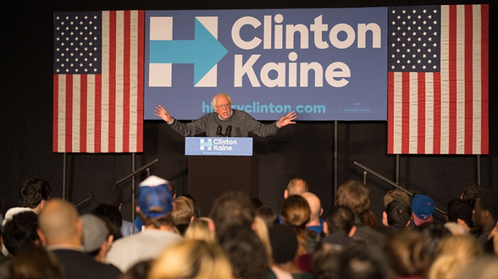 Sen. Bernie Sanders of Vermont 