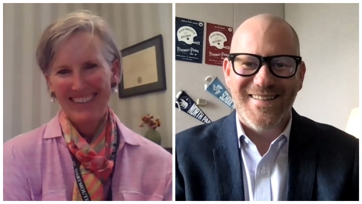 Ann Bracken, MED '89, and Michael Wooten were guests on this week's broadcast.