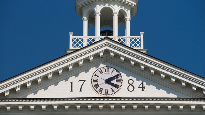 Dartmouth Hall clock tower