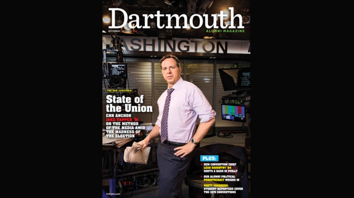 Jake Tapper on cover of DAM