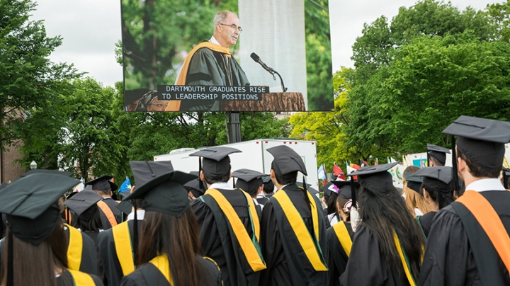 President Phil Hanlon ’77 Valedictory