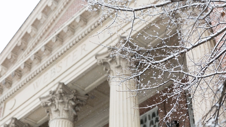 Webster Hall in Winter