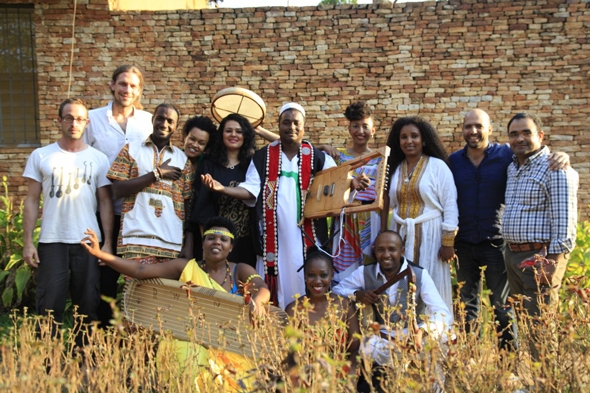 The Nile Project’s residency on campus includes several performances and discussions. (Photo courtesy of The Nile Project)