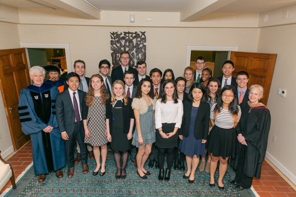 Phi Beta Kappa inductees