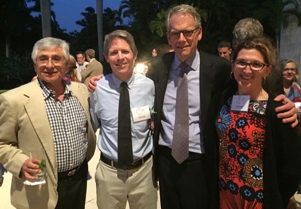 Consortium for Advanced Study Abroad members at the ambassador’s residence in Havana