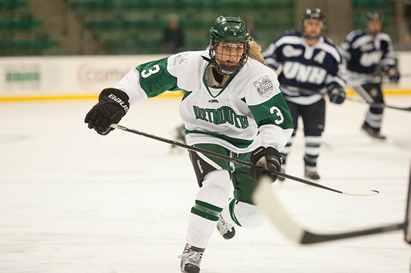 Ali Winkel ’14 skating