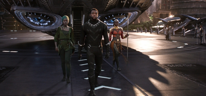 Scene from Black Panther