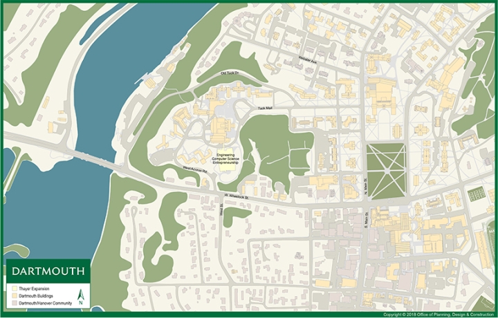 Proposed Thayer map