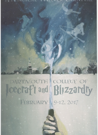 2017 Dartmouth College Winter Carnival poster